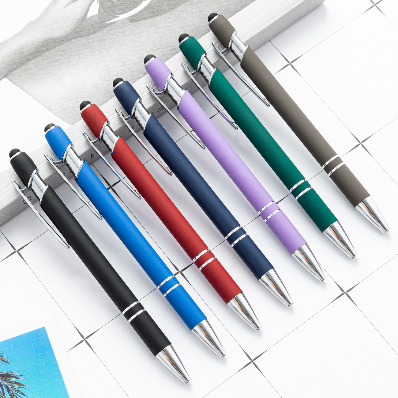 Metal Aluminum Shell pen Touch Screen Writing from $1.09