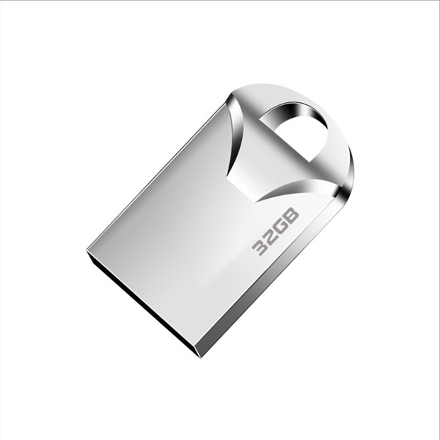 Metal creative gifts USB flash drives 8g, 16G, 32G, engraved with corporate logo.