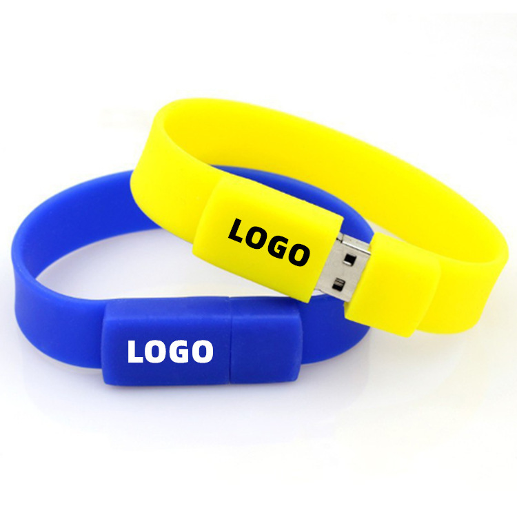 Silicone Wistband Gift PVC 4g USB Flash Drive from $7.90