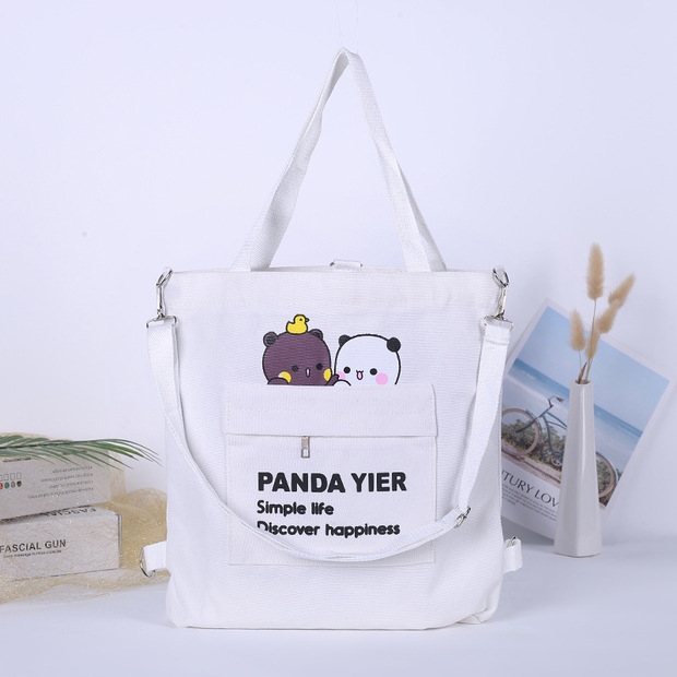 White Canvas Handbags With Patterns From $5.50